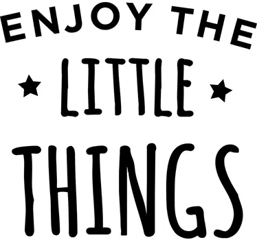 Sticker Enjoy the Little Things - TenStickers
