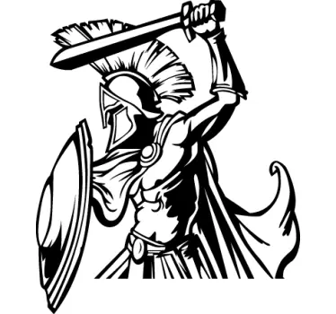 Sticker film Leonidas - TenStickers