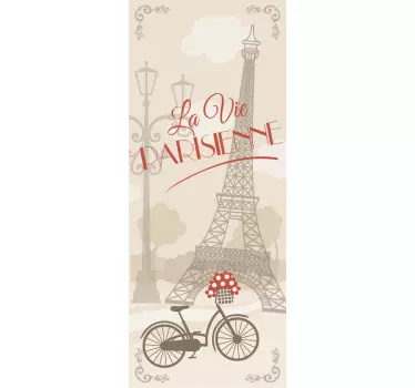 Sticker pour Frigo La Vie Parisienne - TenStickers