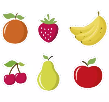 Sticker Huawei dessins de fruits - TenStickers