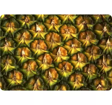 Sticker Gastronomie Texture Ananas - TenStickers