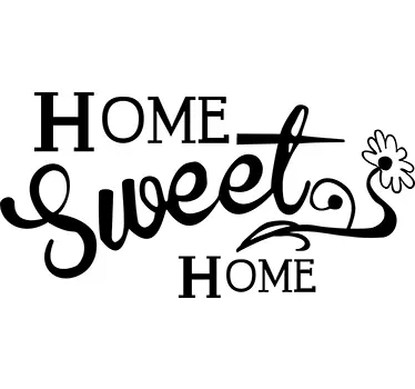 Sticker home sweet home - TenStickers