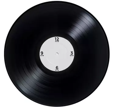 Sticker horloge vinyle - TenStickers
