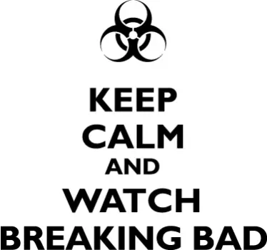 Sticker keep calm watch BB - TenStickers