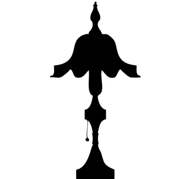 Sticker lampe de chevet - TenStickers