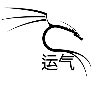 Autocollant muraux Salon lettres chinoises chance - TenStickers