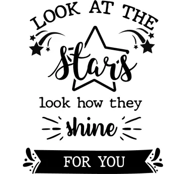 Sticker Mural Paroles Coldplay - TenStickers