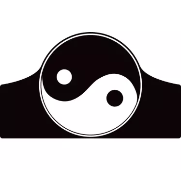 Sticker Mural Yin et Yang - TenStickers