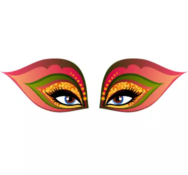 Sticker masque venise - TenStickers
