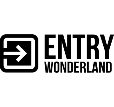 Sticker miroir entry Wonderland - TenStickers