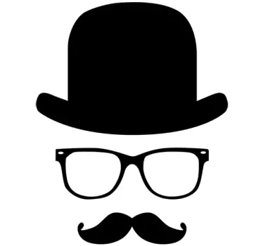 Sticker Monsieur invisible - TenStickers