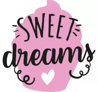 Sticker nuage sweet dreams - TenStickers