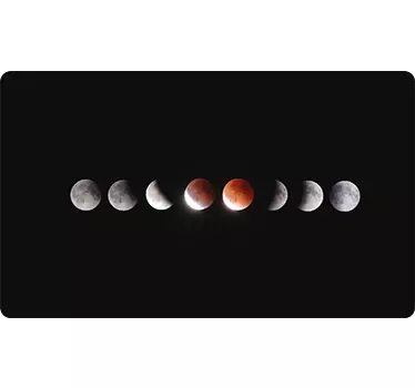 Sticker ordinateur portable éclipse - TenStickers