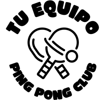 Sticker personnalisable Ping Pong club - TenStickers
