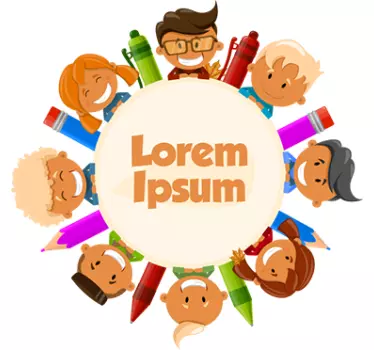 sticker pour enfant personnalisable - TenStickers