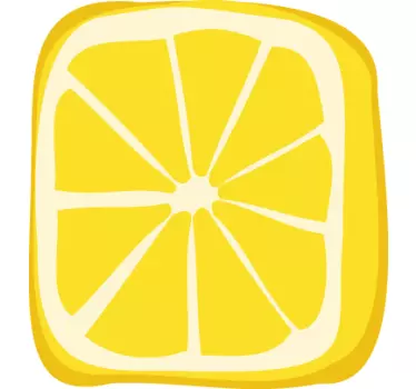 Sticker primeur offre citron - TenStickers