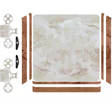 Skin Ps4 texture marbre - TenStickers
