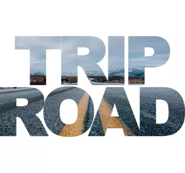Sticker Road Trip - TenStickers