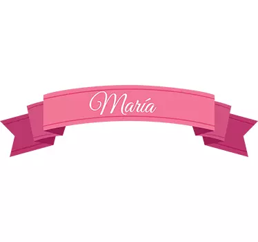 Sticker ruban princesse - TenStickers