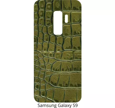 Sticker samsung couverture à motif crocodile - TenStickers
