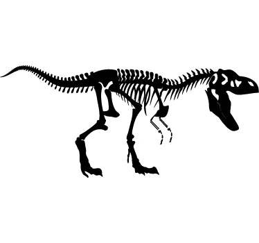 Sticker squelette t-rex - TenStickers