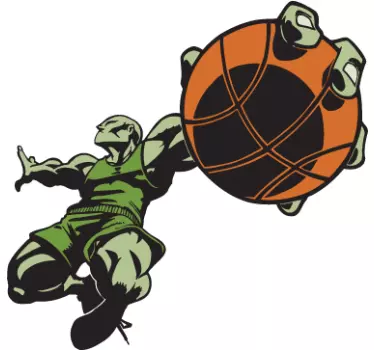 Sticker super basketteur - TenStickers