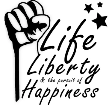 Sticker texte happiness - TenStickers