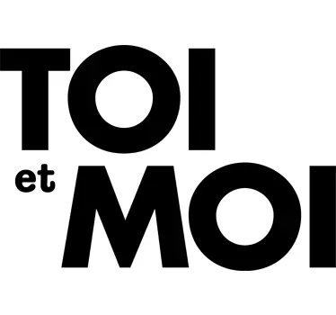 Sticker toi et moi - TenStickers