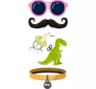 Sticker voiture familiale - TenStickers