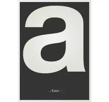 Stickers adhésif lettres personnalisables - TenStickers