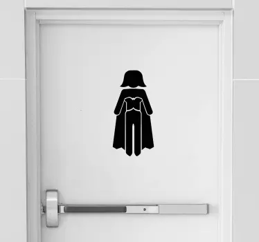 Sticker Chambre Enfant toilettes super-héros - TenStickers