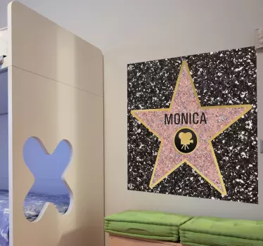 Autocollant décoration de Hollywood original - TenStickers