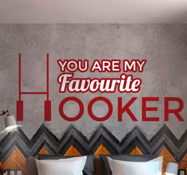 Sticker texte design typographique accrocheur - TenStickers