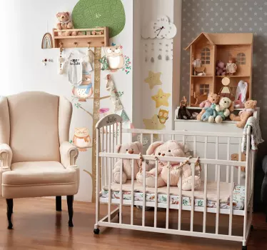 Stickers Chambre Bébé étoiles - TenStickers