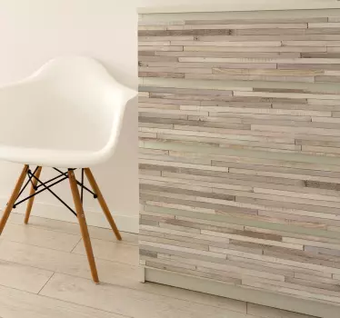 Sticker Deco Meuble Imitation bois - TenStickers