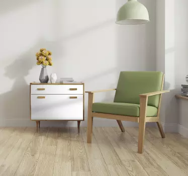 Adhésif meuble couleur blanche - TenStickers