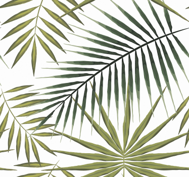 Adhésif meuble feuilles de palmier - TenStickers