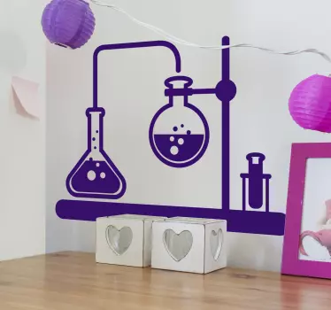 adhesif deco chimie science science - TenStickers