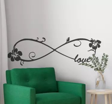Autocollant Amour Amour toujours infini - TenStickers