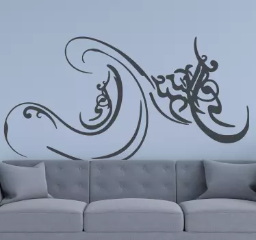 Autocollant Calligraphie orientale - TenStickers