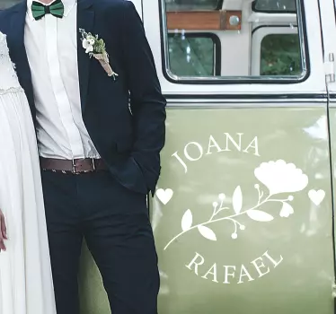 Autocollant de autocollant de mariage - TenStickers