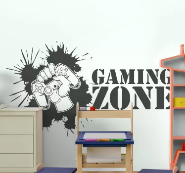 Autocollant Jeu de Société Adolescents de la zone de jeu - TenStickers