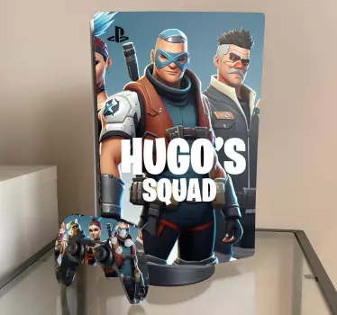 Autocollant playstation personnages nom  - TenStickers