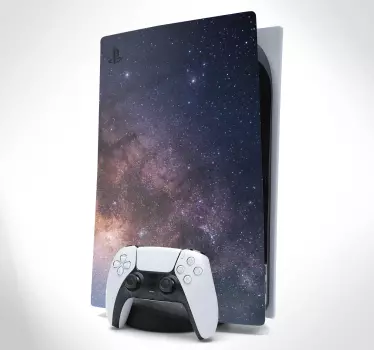 Sticker PS5 galaxie - TenStickers