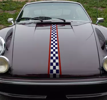 Sticker voiture bande racing - TenStickers