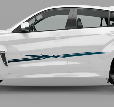 Autocollant Voiture Bande de course pour voiture - TenStickers