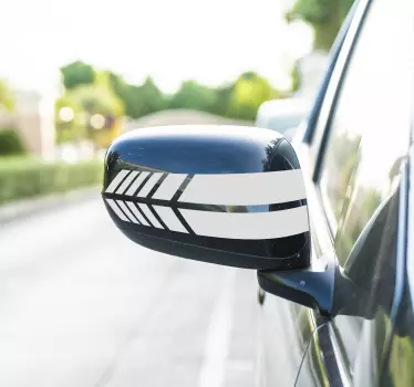 Sticker voiture pour rétroviseur - TenStickers