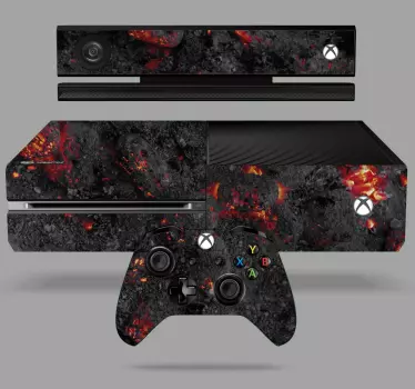Sticker xbox lave et magma - TenStickers