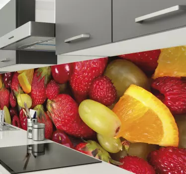 Cuisine de fruits adhésif décoratif - TenStickers
