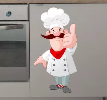 cuisinier gai - TenStickers